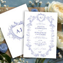 Search for french blue wedding invitations Chinoiserie