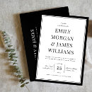 Search for vintage typography wedding invitations Classic