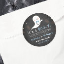 Search for ghost white stickers Baby shower