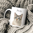 Search for pet portraits mugs Cat