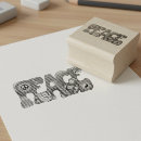 Search for peace postage rubber stamps Cute
