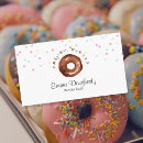 Search for donuts business cards Bakery