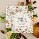 Search for frame bridal shower invitations Botanical