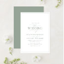 Search for green invitations Calligraphy