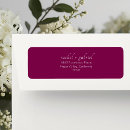 Search for berries return address labels Minimalist
