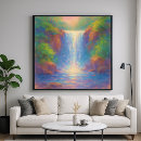Search for small waterfall art Nature lover
