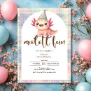Search for axolotl birthday invitations Underwater