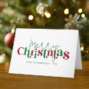 Search for colorful christmas cards Minimal