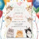 Search for funny kids invitations Cat