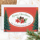 Search for pine tree christmas cards Traditional