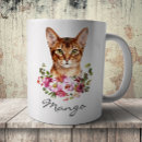 Search for abyssinian mugs Watercolor