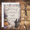 Search for feline halloween invitations Cute