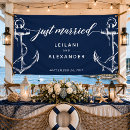 Search for just married banners Elegant