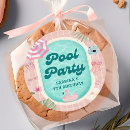 Search for pool stickers Beach birthday