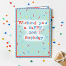 Search for 50th wishes birthday cards Turning 50