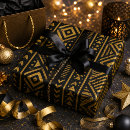Search for mudcloth wrapping paper Kwanzaa
