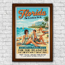 Search for florida keys vintage travel posters Miami