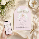 Search for dusty pink christening invitations Arch