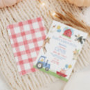 Search for barnyard 1st birthday invitations Cute