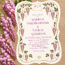Search for wisteria wedding invitations Floral