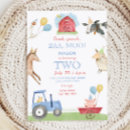 Search for oink baa moo birthday invitations Cute