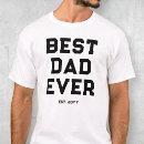 Search for dad est tshirts Black and white