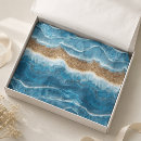 Search for blue ocean waves tissue paper Beach