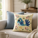 Search for bluebird cushions Bluebird of happiness