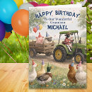 Search for farm birthday cards Tractor