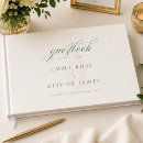Search for emerald green guest books Trendy