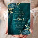 Search for teal blue wedding invitations Elegant