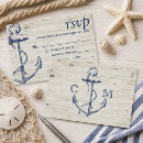 Search for tie the knot wedding rsvp cards Nautical