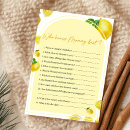 Search for lemon baby shower games Yellow