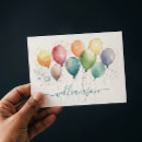 Search for balloons note cards Whimsical