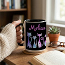 Search for cat silhouettes mugs Cute
