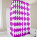 Search for purple diamond shower curtains Harlequin