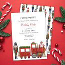 Search for train christmas invitations Watercolor