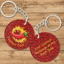 Search for flame key rings Red