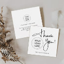 Search for thank you note business cards Logo