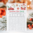 Search for words for a christmas cards Santa claus
