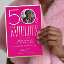 Search for fifty and fabulous invitations Typography