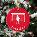 Search for soccer coach christmas tree decorations Goalie