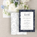 Search for navy rehearsal dinner invitations The night before
