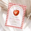 Search for red apples invitations For kids