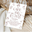 Search for coffee cafe invitations Brown