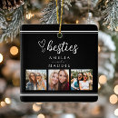 Search for 3 best friends christmas tree decorations Black and white