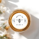 Search for bee wedding stickers Honey