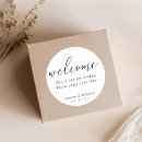 Search for hotel bag wedding stickers Welcome