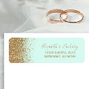 Search for mint green wedding return address labels Chic