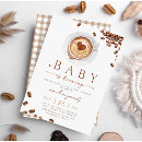 Search for baby is brewing invitations Coffee